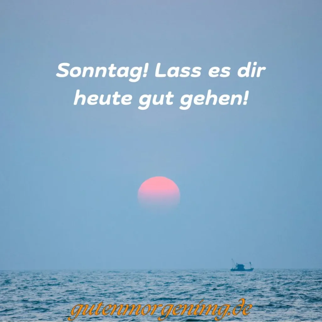 Sonntag. Der Weise sagt nie alles, was er denkt, aber er denkt immer alles, was er sagt. Guten Morgen!