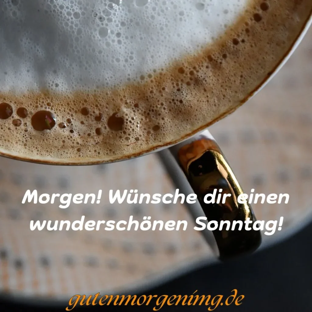 „Denn das Leben wird nur denen geschenkt, die sich hingegeben haben, denen, die geliebt haben.“ Guten Morgen Sonntag!