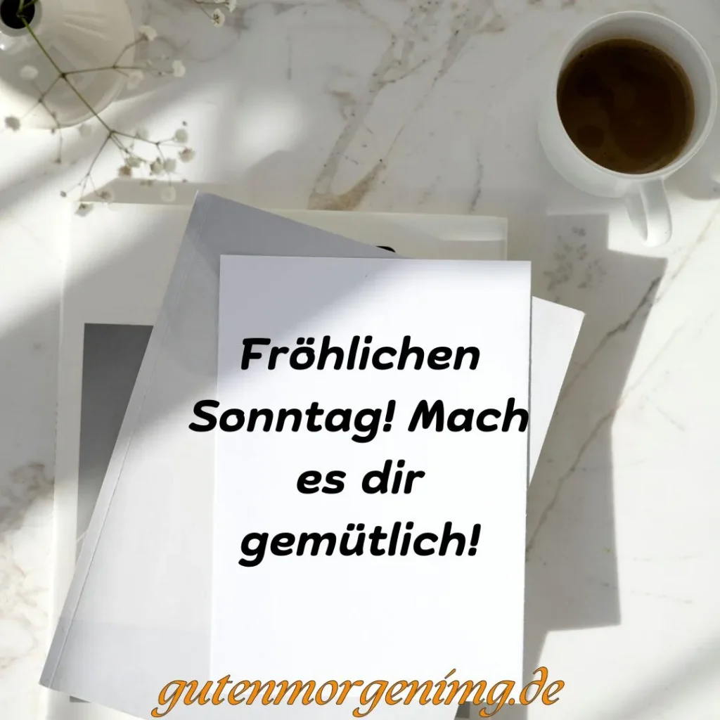 Ein sehr friedlicher Sonntag, alles wunderschön und voller Liebe und Frieden für Sie.