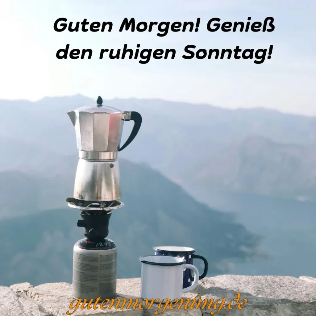 Beruhige dieses Herz! Alles, was Dir gehört, ist auf dem Weg und wird Dich unweigerlich erreichen. Guten Morgen, schönen Sonntag!