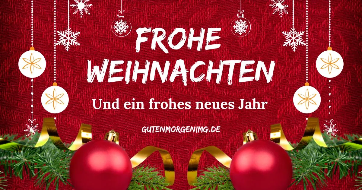 Frohe Weihnachten